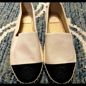 TORY BURCH Color Block Espadrille Flat.